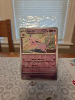 SEALED Pokemon Espeon 086/197 Obsidian Flames Best Buy Promo Card - Image 2