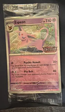 Espeon (Best Buy Exclusive) 086/197 Miscellaneous Cards & Products Holo - Image 1