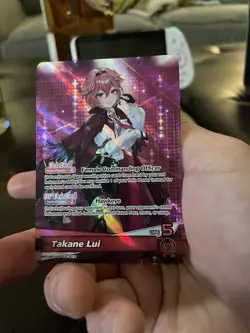 Hololive Card Game Takane Lui hBP01-005 OSR Blooming Radiance NM US SELLER - Image 1
