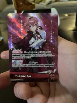 Hololive Card Game Takane Lui hBP01-005 OSR Blooming Radiance NM US SELLER - Image 5