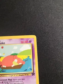 1st Edition Slowpoke 67/82 - Team Rocket - Pokemon Card - Near Mint (NM) - Image 3