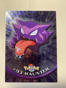 HAUNTER #93 Pokemon Card TCG FOIL Topps TV Animation - Image 1