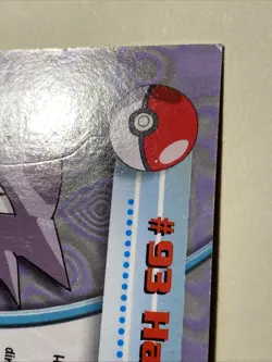 HAUNTER #93 Pokemon Card TCG FOIL Topps TV Animation - Image 4