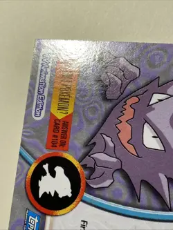 HAUNTER #93 Pokemon Card TCG FOIL Topps TV Animation - Image 5