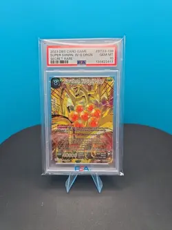 Dragon Ball Super Card Game Super Shenron Bt23-139 PSA 10 - Image 1