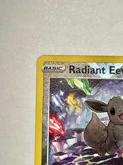 Radiant Eevee SWSH230 SWSH: Sword & Shield Black Star Promo Pokemon Card NM - Image 2