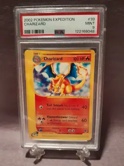 Charizard 039/165 - PSA 9 MINT - Expedition Base Set Regular - Pokemon Card - Image 1
