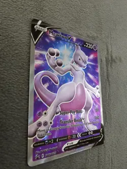 Pokemon Card TCG - Mewtwo V SWSH229 Black Star Promo Sword & Shield Promos NM - Image 2