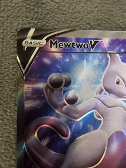 Pokemon Card TCG - Mewtwo V SWSH229 Black Star Promo Sword & Shield Promos NM - Image 4