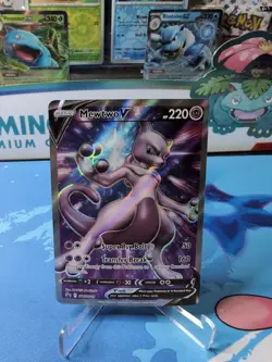Mewtwo V - SWSH229 - Pokemon Sword & Shield Promo Ultra Rare Holo Card NM - Image 1