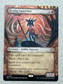 Hexing Squelcher (Showcase) Lorwyn Eclipsed Regular - Image 1