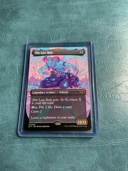 The Last Ride (Borderless) Aetherdrift Regular Mythic NM/M MTG - Image 1