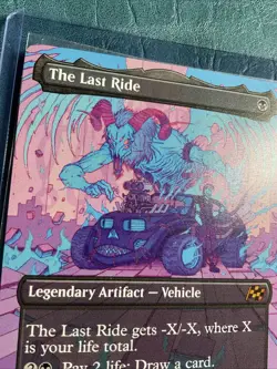 The Last Ride (Borderless) Aetherdrift Regular Mythic NM/M MTG - Image 4
