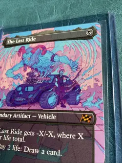 The Last Ride (Borderless) Aetherdrift Regular Mythic NM/M MTG - Image 5