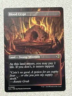 Blood Crypt (Borderless) Lorwyn Eclipsed Regular 349 - Image 1