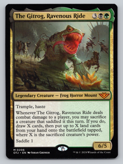 The Gitrog, Ravenous Ride - Outlaws of Thunder Junction - MTG - Image 1