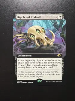 Ripples Of Undeath Lot Of 3; Non Foil, Foil, Extended NM - Image 4