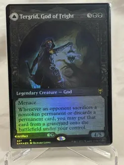 Magic: The Gathering Tergrid, God of Fright & Tergrid's Lantern Foil Kaldheim - Image 1