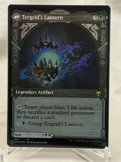Magic: The Gathering Tergrid, God of Fright & Tergrid's Lantern Foil Kaldheim - Image 2