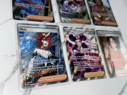 Pokemon Full Art Trainer Lot Raifort Nemona Surfer Mela Fantina Giacomo NM - Image 3