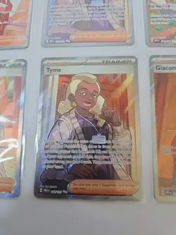 Pokemon LOT of SV Prismatic Evolutions *FULL ART* HOLO TRAINERS* (Never Played) - Image 4