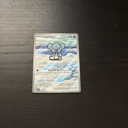 Cubchoo Illustration Rare #109/086 Black Bolt Pokemon TCG - Image 1