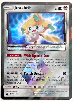 Jirachi Prism - 97/168 - Holo Rare Pokemon Celestial Storm - LP - Image 1