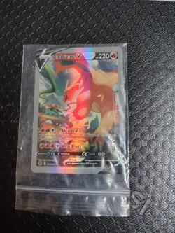Pokemon TCG Charizard V 154/172 Alternate Full Art: Brilliant Stars Holo - Image 5