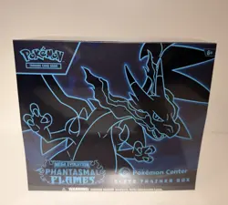 Pokemon TCG Phantasmal Flames Pokemon Center PC ETB - Image 1