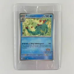 Pokemon Day SEALED 2024 Illustration Contest, Feraligatr Promo Pack w/ PIKACHU - Image 3