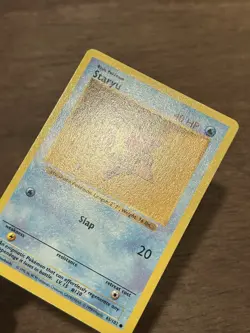 LP Staryu 65/102 | Base Set (Shadowless) | WOTC Pokemon TCG CCG 1998/99 - Image 2