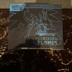 Pokemon tcg Mega Evolutions Phantasmal Flames elite trainer box ETB Sealed Box - Image 1