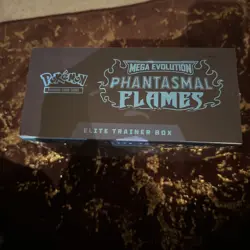 Pokemon tcg Mega Evolutions Phantasmal Flames elite trainer box ETB Sealed Box - Image 2
