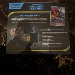 Pokemon tcg Mega Evolutions Phantasmal Flames elite trainer box ETB Sealed Box - Image 4