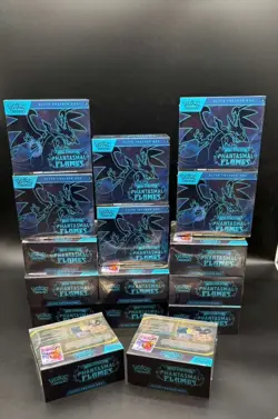 Lot of (16) Pokemon TCG Phantasmal Flames Elite Trainer Box ETB Sealed - Image 1