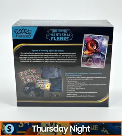 POKEMON TCG MEGA EVOLUTION PHANTASMAL FLAMES SEALED ELITE TRAINER BOX ETB - Image 2