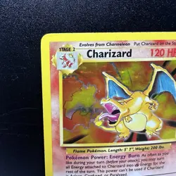 Pokemon TCG Charizard Base Set 4/102 Holo Rare LP-MP (Pics) - Image 3