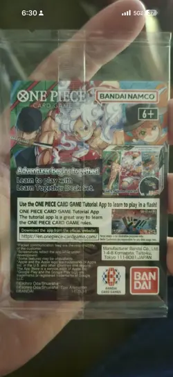 IN HAND One Piece Monkey.D.Luffy US College Promo P-055 Trading card New, Sealed - Image 2