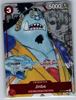 Jinbe - ST01-005 Alt Art 25th Anniversary Promo - One Piece - NM - Image 1