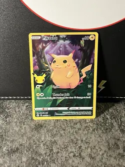 Pokemon Pikachu Celebrations Full Art Card 005/025 NM Condition - Image 1