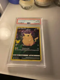 PSA 8 Pikachu Celebrations Holo 005/025 Graded Pokemon Card NM - MINT - Image 1
