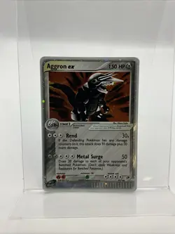 Aggron EX - 95/100 - Rare Holo EX DMG, English Pokemon EX Sandstorm - Image 1