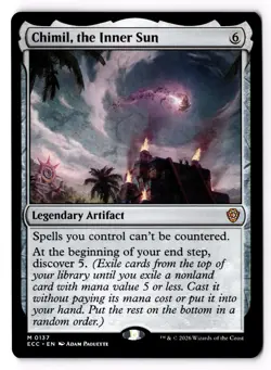 Chimil, the Inner Sun 137 Commander: Lorwyn Eclipsed Normal NM - Image 1