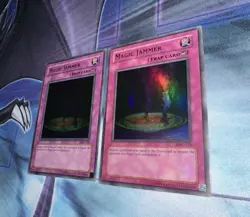 Magic Jammer LP & MP Ultra Rare Unlimited MRD-128 OG Print x2 Yugioh! - Image 2