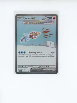Pokemon TCG SV03 Obsidian Flames Eiscue EX 222/197 Special Illustration Rare SIR - Image 1