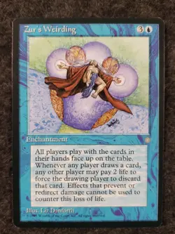 Zur's Weirding - Ice Age # MTG Magic The Gathering nm (DS3D1L4) - Image 5