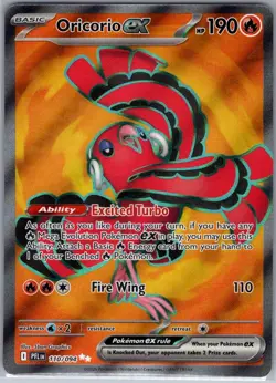 Oricorio ex 110/094 ME02: Phantasmal Flames - Pokemon Card - NM - Image 1