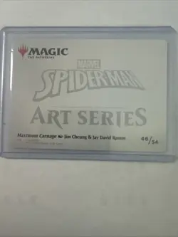 Maximum Carnage Art Card 46/54 Art Series: Marvel's Spider-Man Regular - Image 3