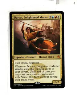 MTG SkeenAB Narset Enlightened Master from Khans of Tarkir. NM. - Image 1