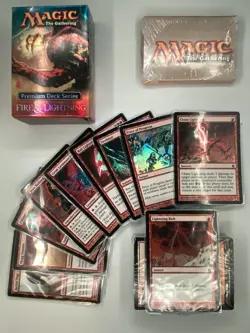 Magic The Gathering Preconstructed Deck Premium Deck Series - Fire & Lightning R - Image 1